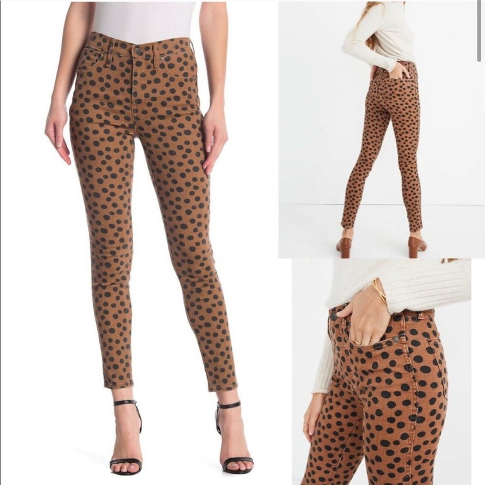 Madewell 10” High Rise Skinny Jeans